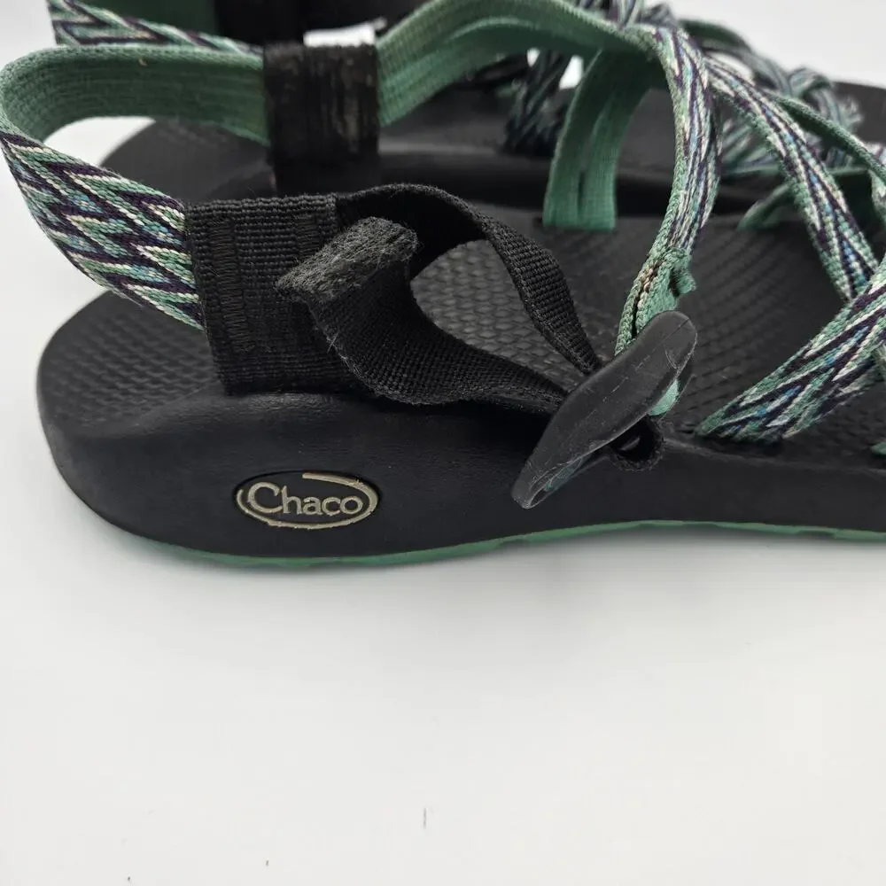 Chaco ZX/2 Classic Sandals Multicolor, Green/Blue – Women’s 9
